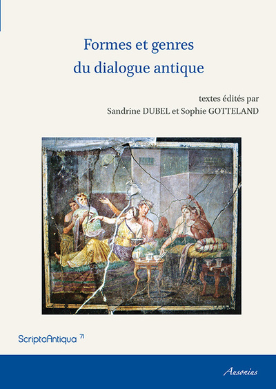 Image de Formes et genres du dialogue antique