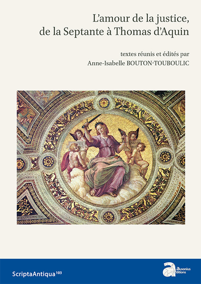Picture of L'amour de la justice de la septante à Thomas d'Aquin