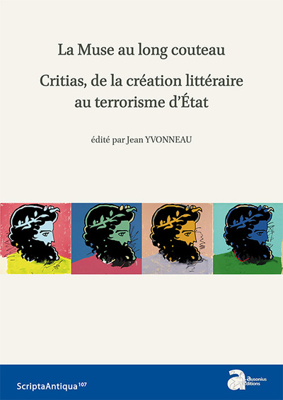 Picture of La muse au long couteau : critias, de la création littéraire au terrorisme d'éta