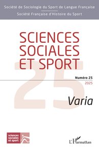 Picture of Sciences sociales et sport Numéro 25
