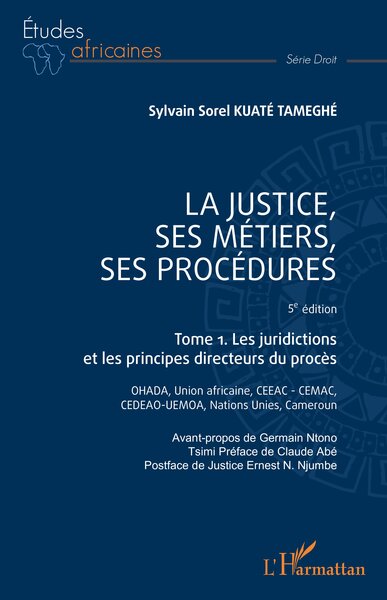 Image de La justice, ses métiers, ses procédures  - 5è édition
