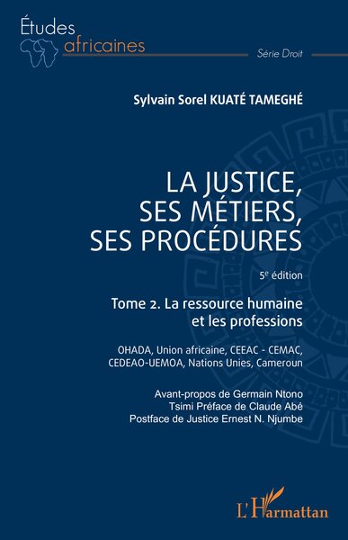 Image de La justice, ses métiers, ses procédures  - 5è édition