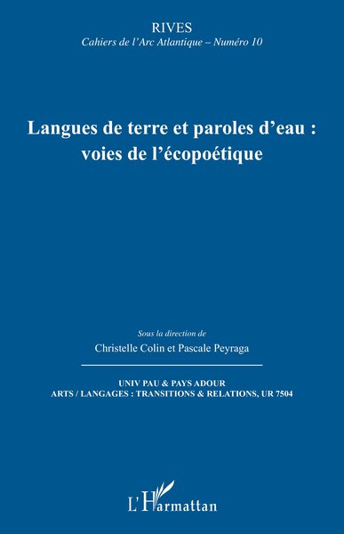 Picture of Langues de terre et paroles d’eau : voies de l’écopoétique