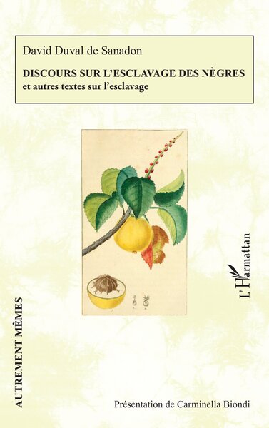 Image de Discours sur l'esclavage des nègres