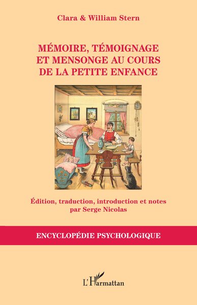 Picture of Mémoire, témoignage et mensonge au cours de la petite enfance