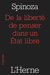 Image de DE LA LIBERTE DE PENSER DANS UN ETAT LIBRE