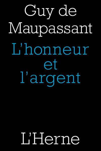 Picture of L'honneur et l'argent