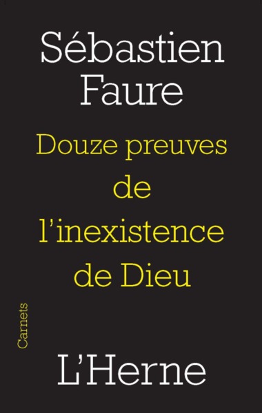 Picture of douze preuves de l'inexistance de dieu