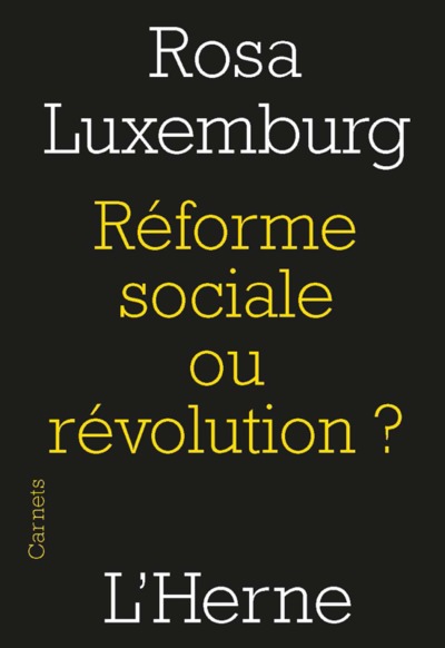 Image de REFORME SOCIALE OU REVOLUTION ?
