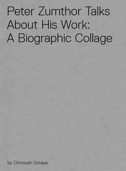Picture of Peter Zumthor Talks About His Work: A Biographic Collage (DVD) /anglais