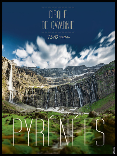 Image de AFFICHE PHOTO CIRQUE DE GAVARNIE 30 X 40 CM