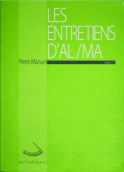 Image de Les entretiens d'AL/MA, cahier n°1