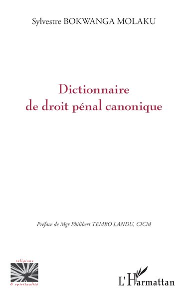 Picture of Dictionnaire de droit pénal canonique