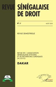 Picture of Revue Sénégalaise de Droit n° 37 Août 2023