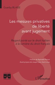 Picture of Les mesures privatives de liberté avant jugement