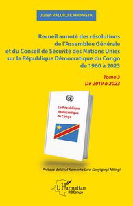 Image de Recueil annoté des résolutions de l’Assemblée Générale et du Conseil de Sécurité des Nations Unies sur la République Démocratique du Congo de 1960 à 2023