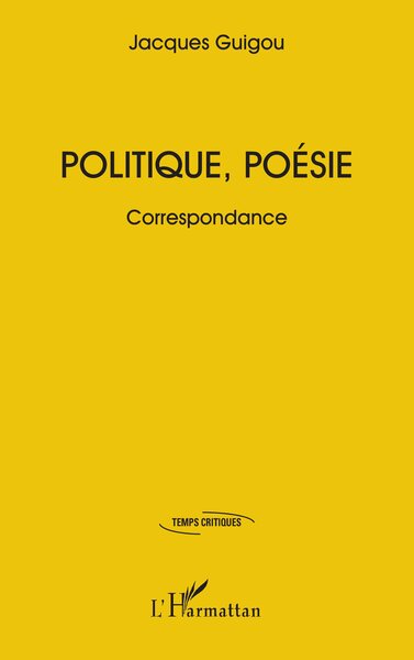 Picture of Politique, poésie