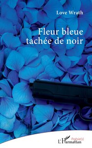 Picture of Fleur bleue tachée de noir