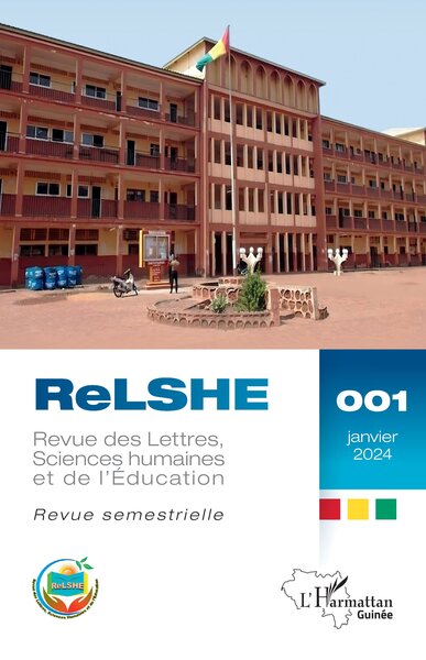 Image de Revue des Lettres, Sciences humaines et de l’Éducation N° 001, janvier 2024