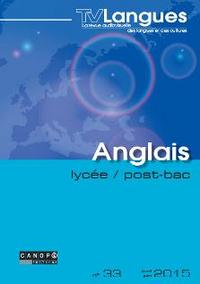 Image de TVLANGUES ANGLAIS LYCEE N 33 AVRIL 2015