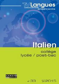 Picture of TVLANGUES ITALIEN COLLEGE / LYCEE N 33 AVRIL 2015