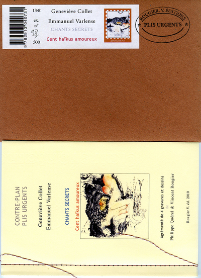 Picture of Chants sercets,100 haikus amoureux