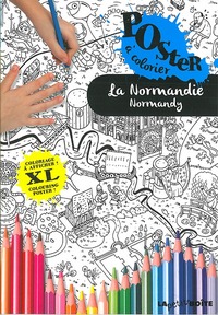 Picture of LA NORMANDIE POSTER COLORIAGE