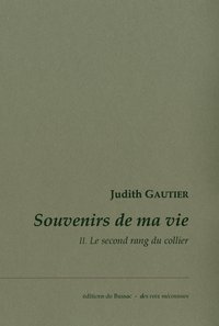 Picture of Le Second rang du collier. Souvenirs de ma vie, volume 2.