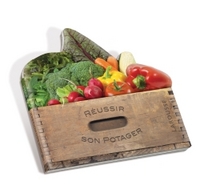 Image de Réussir son potager (panier de légumes)