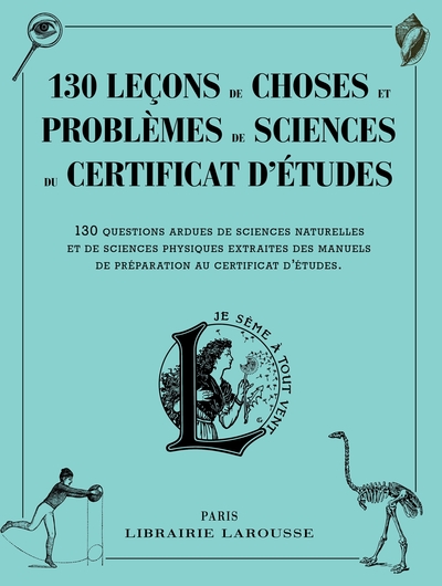 Picture of 130 leçons de choses et problèmes de sciences du certificat d'études