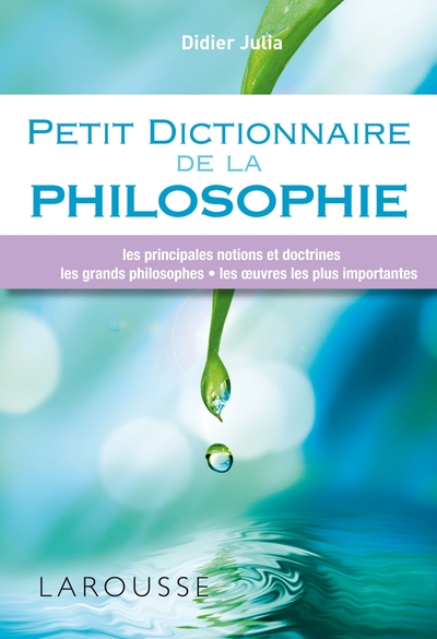 Image de Petit dictionnaire de la philosophie