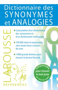 Image de Dictionnaire des synonymes et analogies