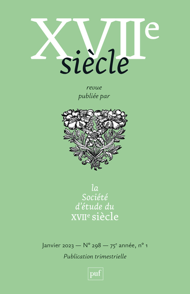 Picture of XVIIe siècle n° 298 (2023-1)