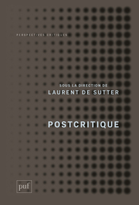Picture of Postcritique