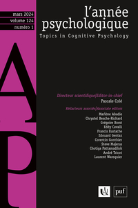 Image de L'Année Psychologique 2024-1
