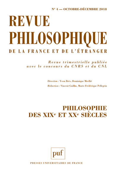Image de Revue philosophique 2018, t. 143 (4)
