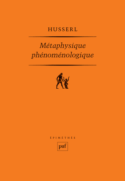 Image de Métaphysique phénoménologique
