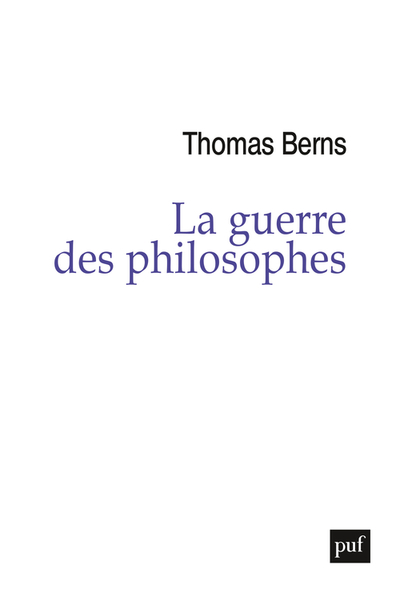 Picture of La guerre des philosophes