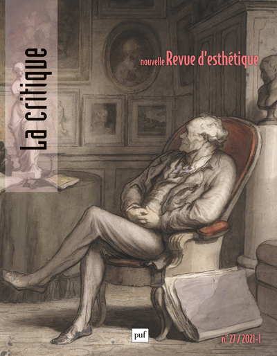 Image de Nouvelle revue d'esthétique 2021, n° 27