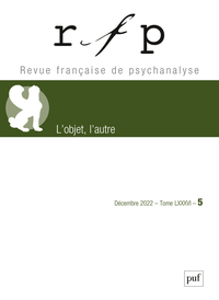 Picture of Revue française de psychanalyse 2022, t. 86, n° 5
