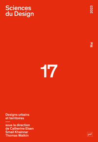 Image de Sciences du Design n° 17 (1-2023)