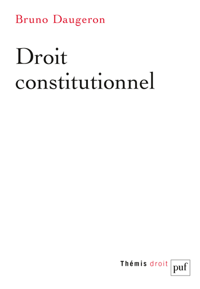 Picture of Droit constitutionnel
