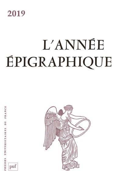 Picture of L'Année épigraphique, vol. 2019