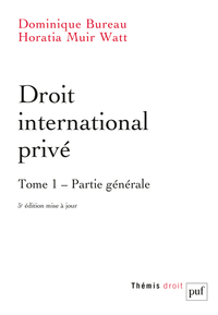 Picture of Droit international privé. Tome 1