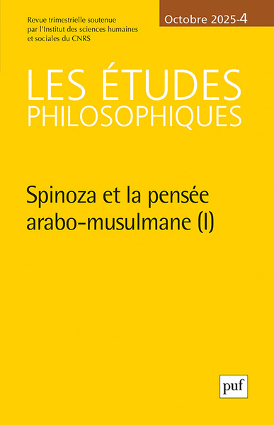Image de ETUDES PHILOSOPHIQUES 2025, N.4