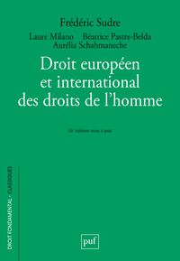 Image de Droit européen et international des droits de l'homme