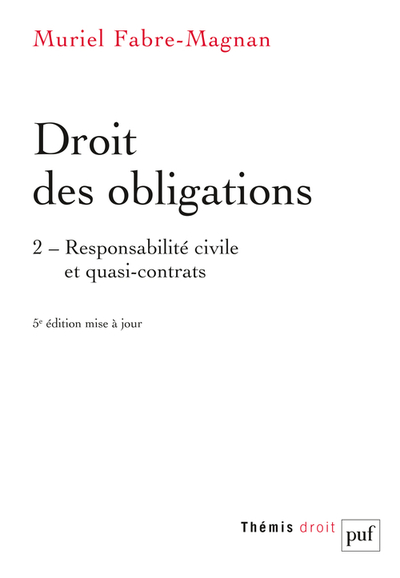Image de Droit des obligations. Tome 2