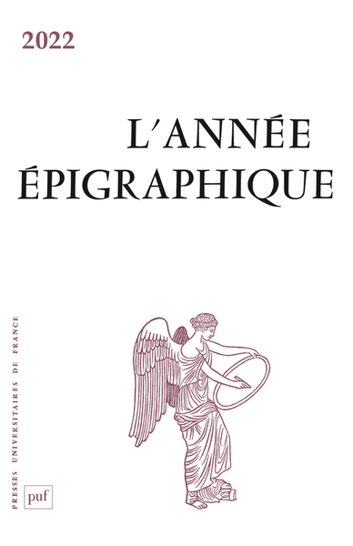 Picture of L'Année épigraphique, vol. 2022