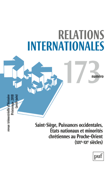 Image de Relations internationales 2018, n° 173