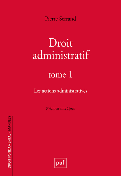 Image de Droit administratif. Tome 1